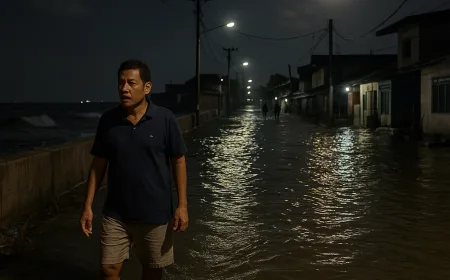 BMKG Waspadai Banjir Rob di Pesisir Jakarta Malam Ini, Warga Diminta Waspada