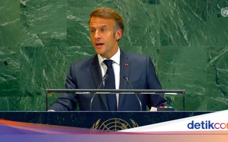 Macron Kutuk Serangan Rusia ke Ukraina Pakai Rudal Oreshnik