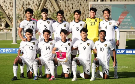 Live Malam Hari! Jadwal Siaran Langsung Timnas Indonesia U-19 vs Vietnam U-19 di Piala AFF U-19 2026