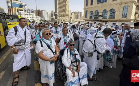 FOTO: Melepas Jemaah Haji ke Padang Arafah