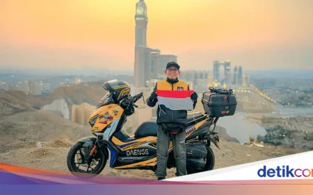 Babak Baru Om Daeng Geber Xmax: Touring 11.000 km dari Makkah ke Eropa!