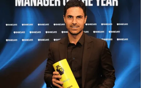 Mikel Arteta Raih Penghargaan Pelatih Terbaik Liga Inggris 2025-2026