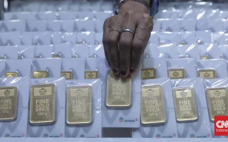 Harga Emas Antam Turun di Hari Raya Idul Adha 2026