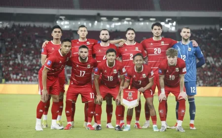 Skuad Timnas Indonesia untuk Piala AFF 2026 Sudah Lengkap dalam TC, Ini Daftarnya
