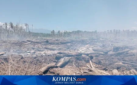 Kebakaran Kayu Sisa Banjir di Aceh Utara Meluas ke Tiga Desa, Warga Kian Cemas