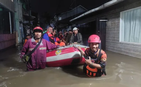 BNPB: Cuaca Ekstrem Picu Banjir dan Angin Kencang di Sejumlah Wilayah dalam 2 Hari