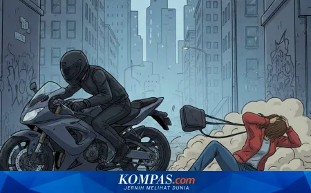 Begal di Medan Tewas Kecelakaan Usai Gagal Rampas Motor