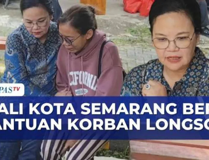 Wali Kota Semarang Tinjau Korban Longsor Gunungpati dan Siapkan Lokasi Pengungsian