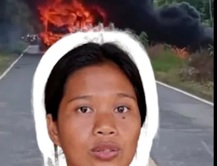 Video Kesaksian Linda Kecelakaan Bus ALS Vs Truk Tangki dengan Ledakan dan Jeritan