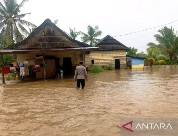 188 Rumah Terendam Banjir di Kolaka Akibat Luapan Sungai Konaweha