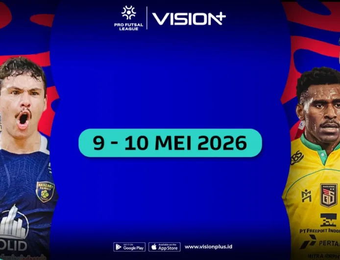 Live di Vision+! Jadwal Siaran Langsung Pro Futsal League Indonesia 2025-2026 Akhir Pekan Ini