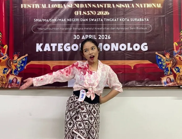 Angkat Isu Kalimas dan Ketidakadilan Sosial, Siswi SMATAG Surabaya Raih Juara FLS3N