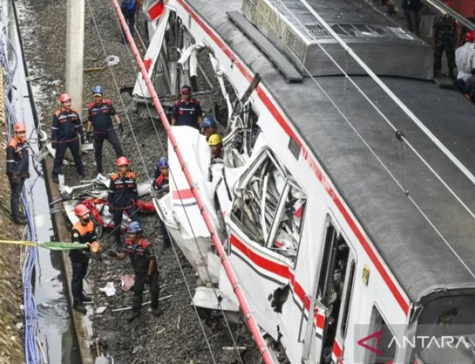 KNKT Masih Investigasi Insiden Kecelakaan Kereta di Bekasi Timur