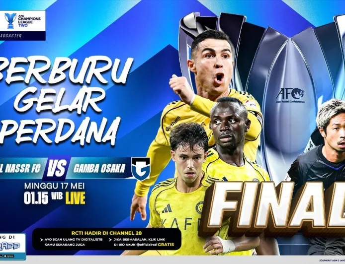 Live RCTI Dini Hari! Ini Jadwal Siaran Langsung Al Nassr vs Gamba Osaka di Final AFC Champions League 2 2025-2026