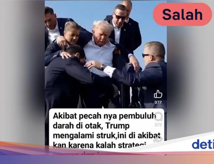 Cek Fakta: Benarkah Trump Kena Stroke karena Kalah Strategi di Perang Iran?