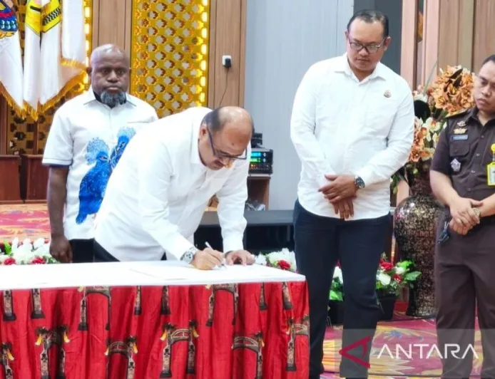 Kejati Papua Berikan Penguatan Hukum untuk KPU Papua Tengah Demi Pemilu Aman