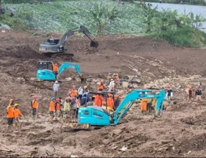 Polisi Identifikasi Bagian Tubuh Manusia Ditemukan di Lokasi Longsor Pasirlangu Bandung Barat