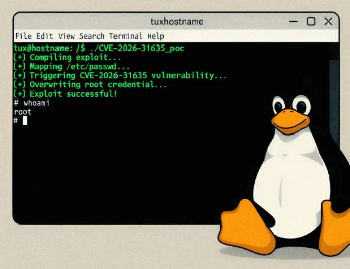 DirtyDecrypt PoC Rilis: Ancaman LPE Linux Kernel CVE-2026-31635 Terungkap