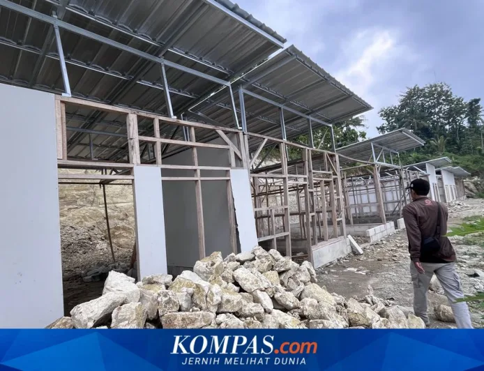 Rumah Relokasi Eks Pasar Wisata Pangandaran Rusak Akibat Longsor, Warga Bingung Ganti Rugi