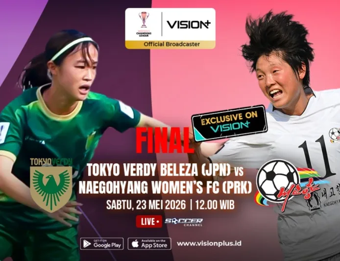 Link Live Streaming Final AFC Womens Champions League 2025-2026: Tokyo Verdy vs Naegohyang Women