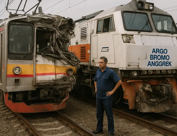 Temuan KNKT Ungkap Masalah Sinyal Jadi Penyebab Tabrakan KA di Bekasi Timur