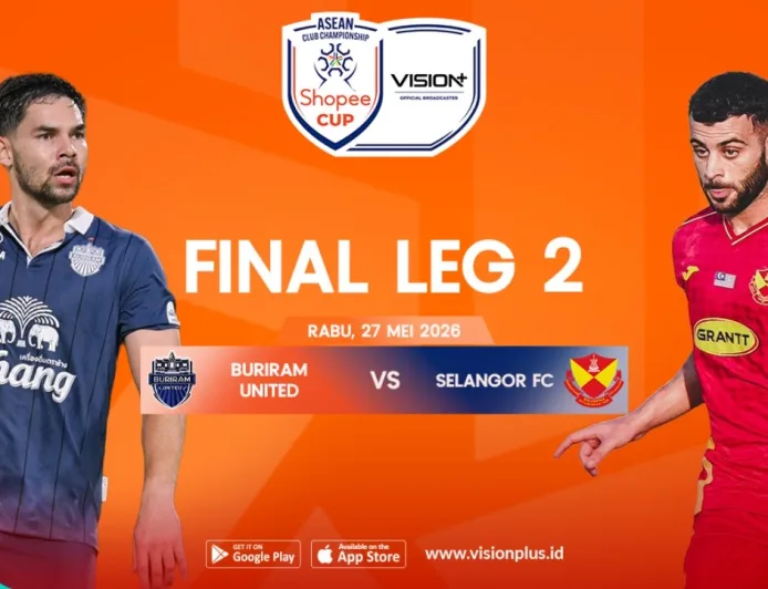 Jadwal dan Link Live Streaming Buriram United vs Selangor FC di Final ASEAN Club Championship 2025-2026