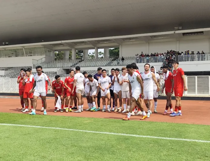 Hasil Timnas Indonesia Merah vs Putih di Sesi Gim Internal: Jens Raven Hattrick, Mitchell Baker Cetak Gol!