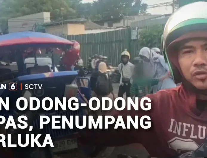 Ban Terlepas saat Melaju, Odong-Odong Kecelakaan | Liputan 6