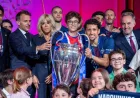 Potret Momen Macron Sambut PSG Bawa Pulang Trofi Liga Champions