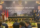 Rakerwil Partai NasDem Papua, Perkuat Konsolidasi Sambut Pemilu 2029