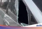 Viral Bang Jago Ngebut di Busway Otista lalu Tabrak Mobil hingga Kaca Pecah