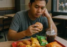 Convenience Diet of Junk Food to Overwork Your Liver