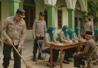 Kapolres Kepulauan Seribu Pimpin Bakti Sosial dan Kesehatan Sambut Hari Bhayangkara ke-80