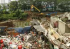 Tanah Longsor di Benhil Jakpus Hancurkan Rumah Warga, Ini Fakta Lengkapnya
