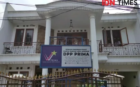 Partai Prima Gelar HUT ke-5 Secara Sederhana di Kantor DPP