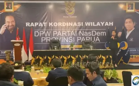 Rakerwil Partai NasDem Papua, Perkuat Konsolidasi Sambut Pemilu 2029
