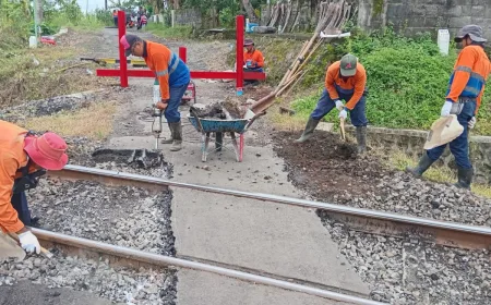 116 Perlintasan Berisiko Telah Ditutup, KAI Percepat Pengurangan Titik Rawan Kecelakaan