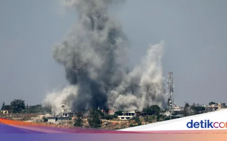 Asap Perang Membumbung di Lebanon, Trump Murka pada Netanyahu
