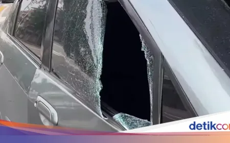 Viral Bang Jago Ngebut di Busway Otista lalu Tabrak Mobil hingga Kaca Pecah