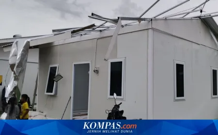 Baru Pulih dari Banjir, Penyintas di Aceh Utara Kembali Mengungsi Usai Huntara Roboh Diterjang Angin Kencang