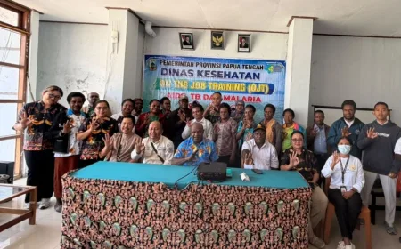 Dinkes Papua Tengah tingkatkan kapasitas nakes Paniai tangani penyakit menular