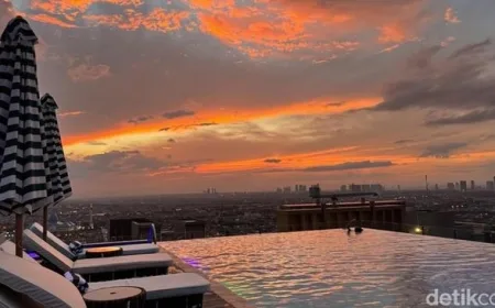 Menginap Sambil Menikmati Sunset di The Trans Luxury Hotel Surabaya