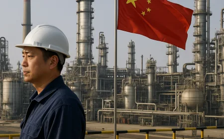 Laba Industri China Melonjak 15,8% di Maret Meski Gangguan Minyak Perang Iran