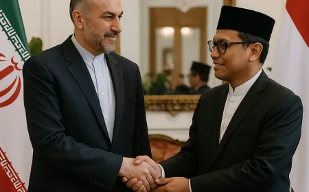 Menlu Iran Ucapkan Terima Kasih ke Indonesia atas Dukungan di Tengah Konflik AS-Israel
