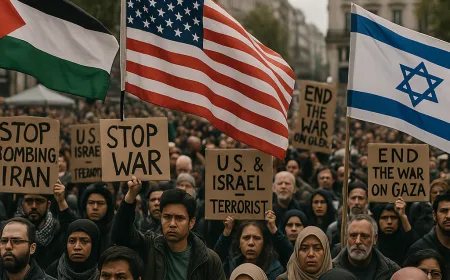 Serangan AS-Israel ke Iran Picu Demonstrasi Global dan Perdebatan Hukum Sengit