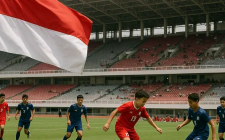 Indonesia Jadi Tuan Rumah Kualifikasi U-12 Junior Soccer World Challenge 2026