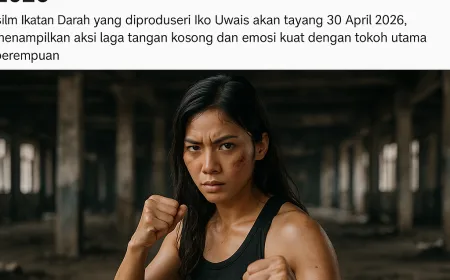 Ikatan Darah: Film Aksi dengan Tokoh Perempuan Diproduseri Iko Uwais Tayang 2026