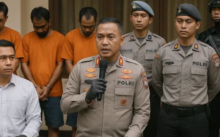 Sat Reskrim Polres Purwakarta Gagalkan Komplotan Pencuri Rumah Mewah Lintas Provinsi