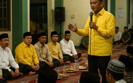 Partai Golkar Gelar Safari Ramadhan di Sukabumi, Bahlil Lahadalia Soroti Perjuangan Pancasila