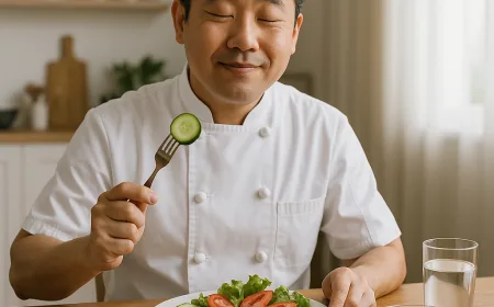 Diet Timun Ala Chef Jepang, Turun 11 Kg dalam 2 Bulan dengan Cara Mudah